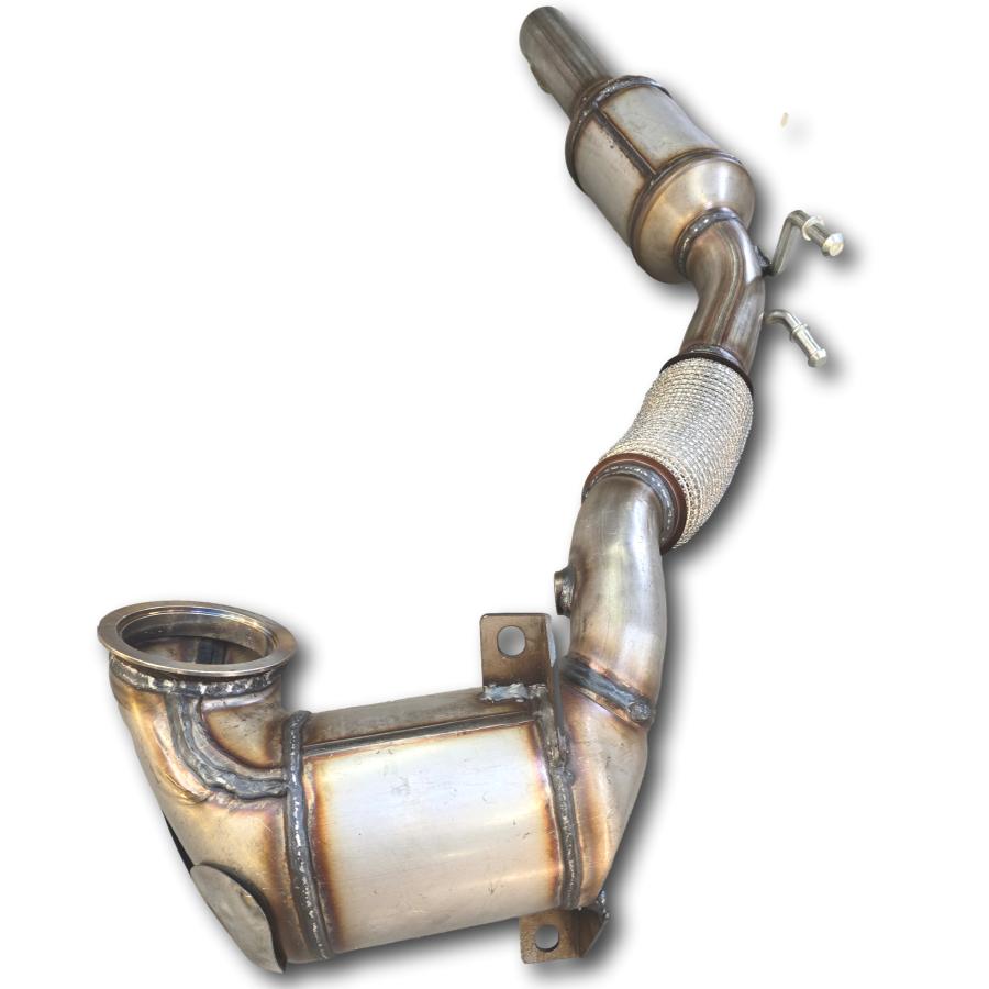 Volkswagen Jetta GLi 2.0T Catalytic Converter 2019 to 2024 FWD , OEM GRADE top view