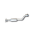 Back view of 1997-2004 Buick Regal 3.8L V6 Catalytic Converter