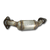 Back view of 2004-2007 Cadillac CTS V6 Right Bank 1 Catalytic Converter