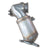 2016-2019 Chevrolet Cruze 1.4L Bank 1 Catalytic Converter , VIN code M only side view