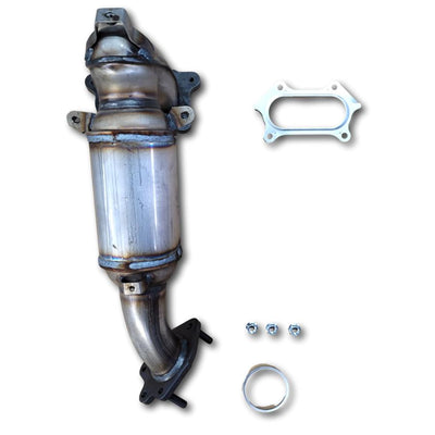 Honda CRV 2015-2019 catalytic converter 2.4L 4cyl , FRONT , BANK 1 FRONT VIEW