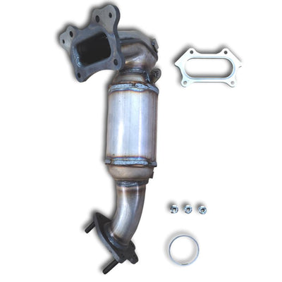 Acura TLX 2015-2020 2.4L 4cyl catalytic converter  FRONT / BANK 1 back view