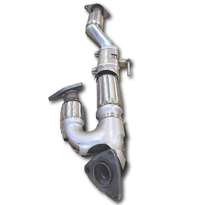 Nissan Pathfinder 2013 to 2020 Flex pipe with Catalytic Converter 3.5L V6 FRONT VIEW