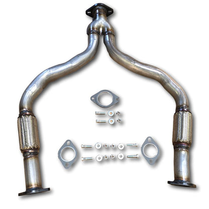 Exhaust Pipes & Tips For INFINITI QX56 Front Flex Y-Pipe For Exhaust Pipes & Tips For INFINITI QX56 Front Flex Y-Pipe For
