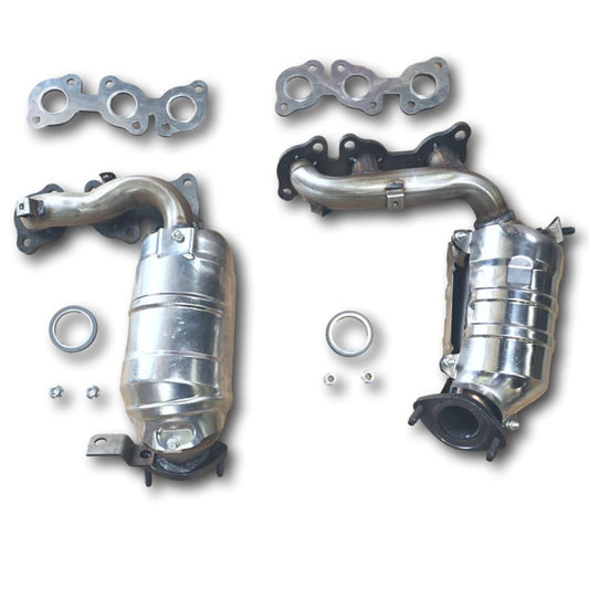 2004-2007 Toyota Highlander 3.3L V6 Catalytic Converter PAIR, BANK 1 & 2, OEM GRADE