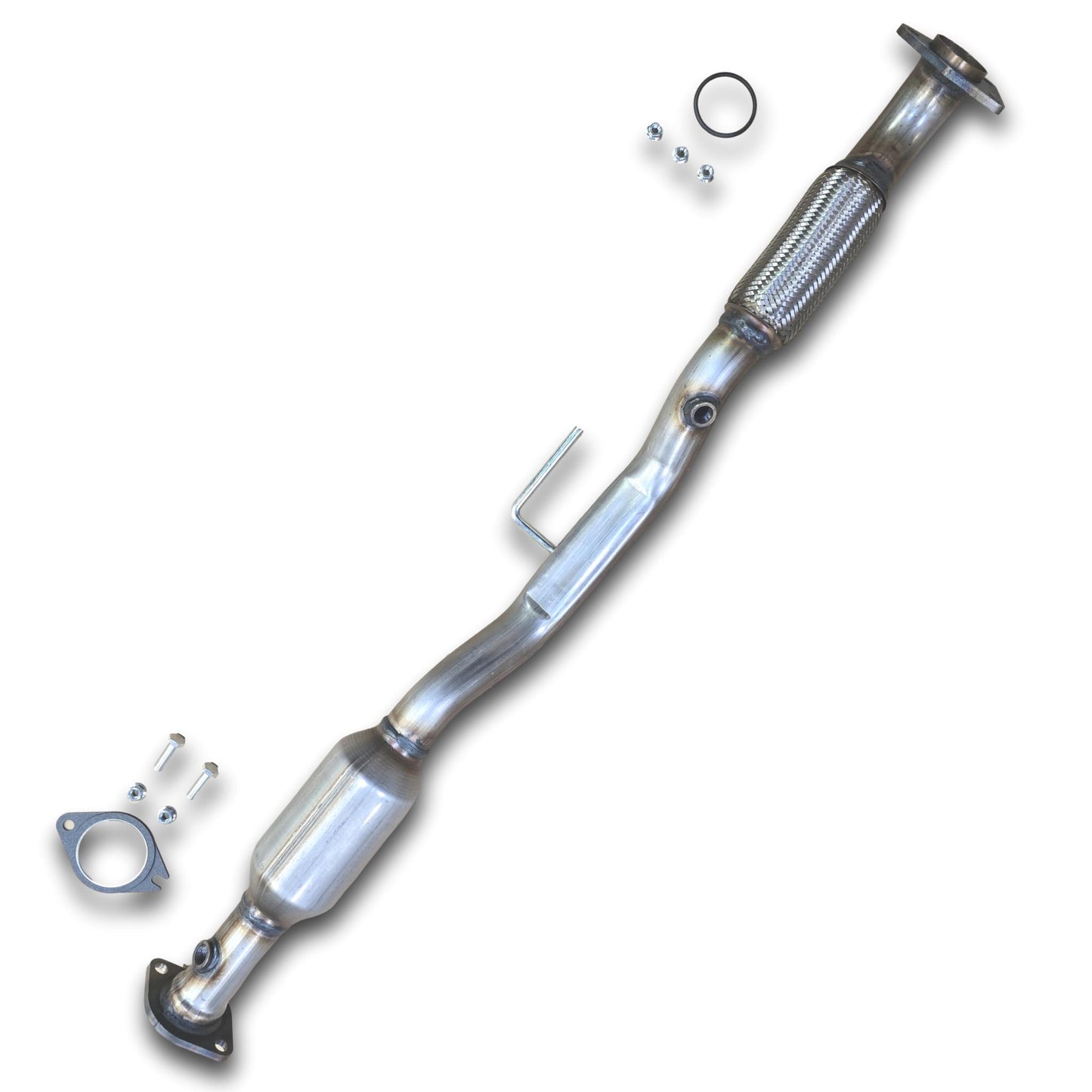 Nissan Altima 2007 to 2018 Rear Catalytic Converter with flex 2.5 4cyl