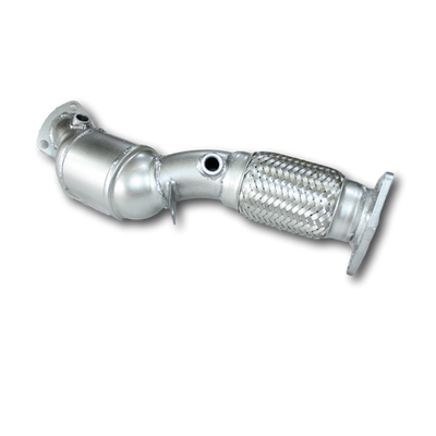 Side view of 2007-2009 Audi Q7 4.2L V8 Catalytic Converter - Right Side