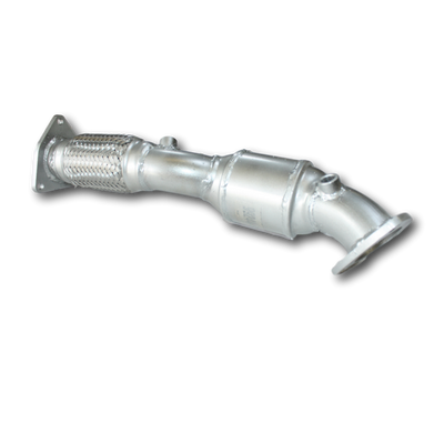 Front view of 2007-2009 Audi Q7 4.2L V8 Catalytic Converter - Right Side