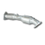 Front view of 2007-2009 Audi Q7 4.2L V8 Catalytic Converter - Right Side
