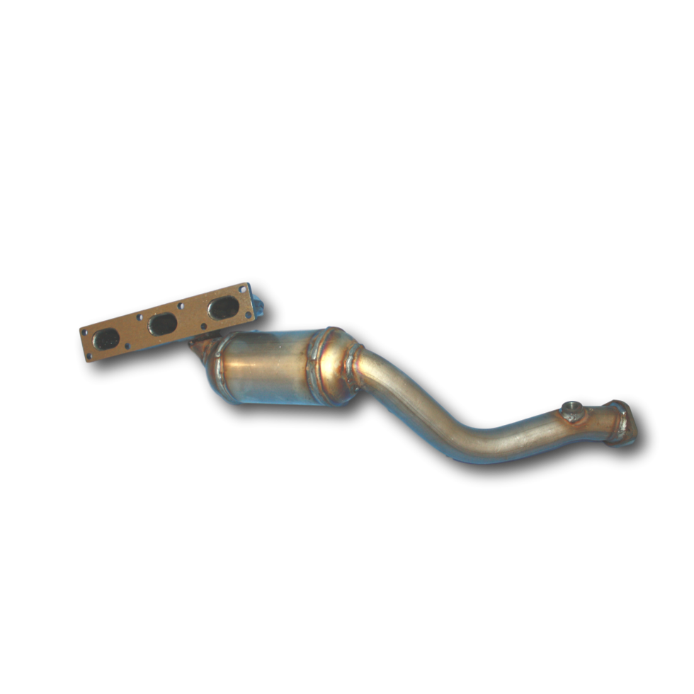 Side view of 2001-2006 BMW 325CI 2.5L Catalytic Converter - Front 