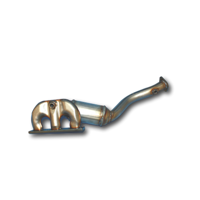Back view of 2003-2005 BMW Z4 2.5L and 3.0L Catalytic Converter - Front