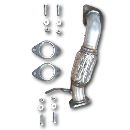 Hyundai Sonata 2.4L 4cyl Flex Pipe 2011-2014, CA emissions without Sport Suspension