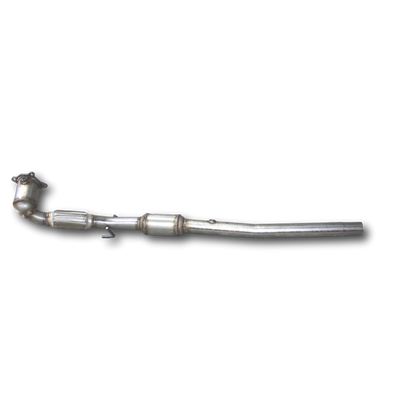 Straight view of 2006-2008 Audi A3 2.0T FWD Catalytic Converter